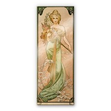 Acrylglasbild Mucha -