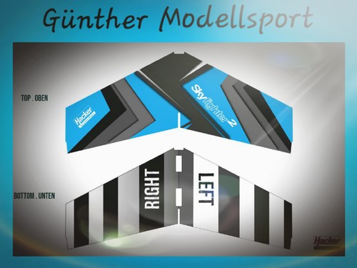 Hacker skyfighter blue - hacker,