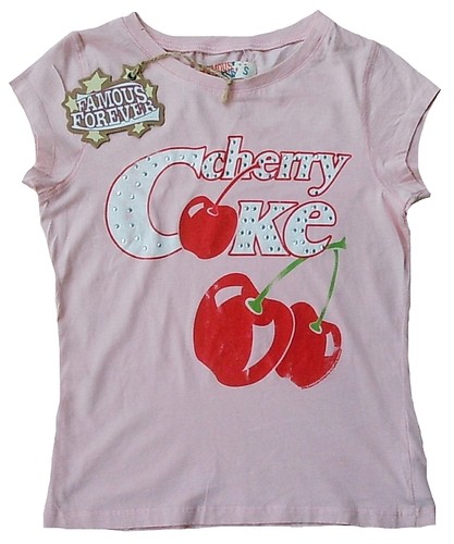 Famous forever strass - strass, cherry