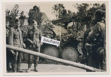 Foto Wehrmacht Marder III Sd.Kfz 138 abgetarnt 2.WK (723n)