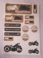 Aufkleber 90 Jahre BMW 2013 R1200RT R1200GS R1200R R32 R K1 K100 K1100 K75 F650