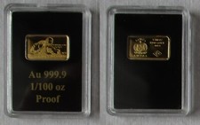 Gold Barren 1/100 Oz 50 Tala