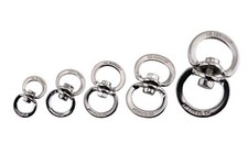 Doppelwirbel Stahl vernickelt