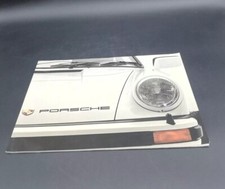 Porsche 911 Prospekt Heft Broschüre 70iger Verkaufsbroschüre Katalog