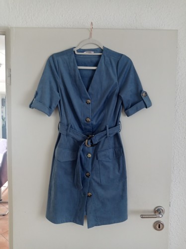 Schickes kleid wildlederoptik - kleid,