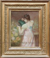 CARLIER "Blumengiesserin"