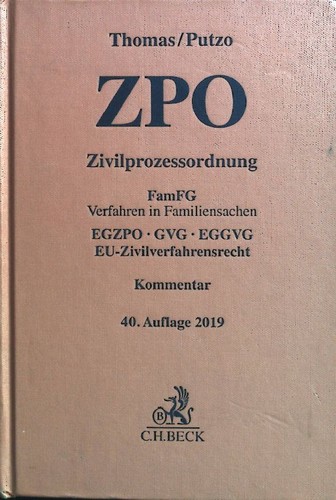 Zivilprozessordnung famfg - zivilprozessordnung,