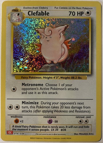 Pokemon pixi englisch holo clc - pokemon,