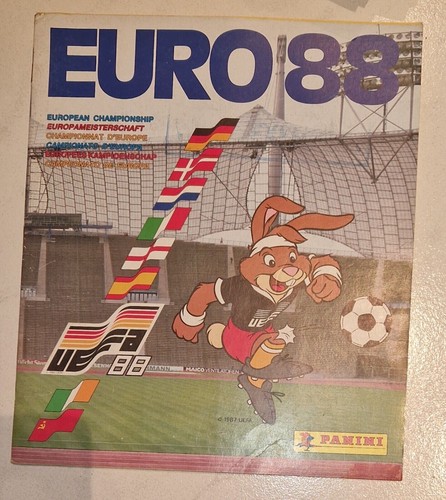 Panini euro sammelalbum - 88, em