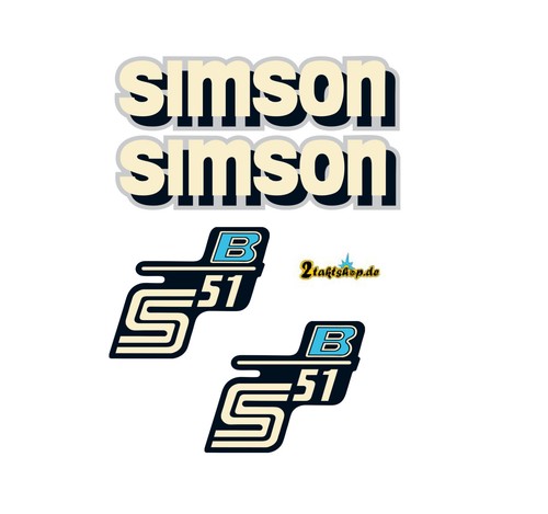 Teiliges simson s51 retro - 4, b