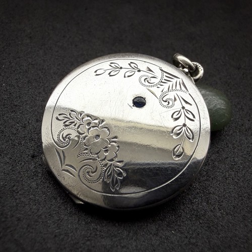 Jugendstil medaillon anhänger - jugendstil,