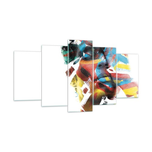 Wandbilder 160x85cm tlg - 160x85cm, 5