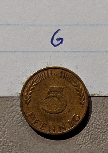 Münze bundesrepublik - münze,