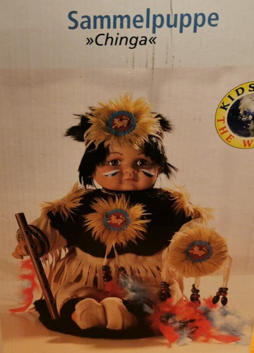 Chinga indianer sammelpuppe - indianer,