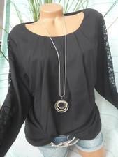 Sheego Bluse Tunika Chiffon