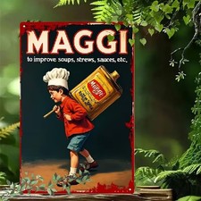 Blechschild Maggi Werbeschild
