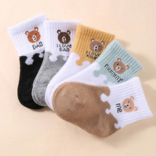 5 Paar Babysocken tief