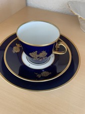*Echt Kobalt* Sammeltasse Kobaltblau, Set , Lichte Porzellan, Kaffeegedeck