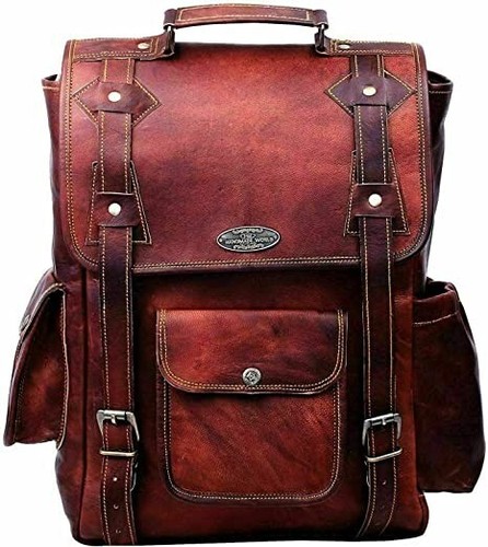 Rucksack vintage echtleder - rucksack,