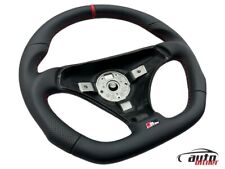 TUNING Lenkrad Lederlenkrad AUDi A4 B5 8D 99-01 A6 C5 4B 97-01 ABGEFLACHT S-Line