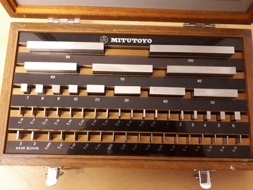 Endmaßkasten von mitutoyo - endmaßkasten,