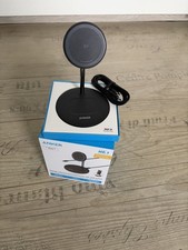 Anker MagGo 15W Magsafe Ladegerät kompatibel, 2-in-1 Induktive Ladestation - Top