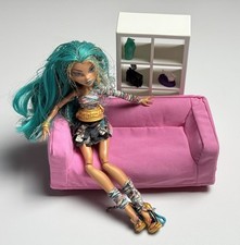 Ikea, Puppenmöbel, Sofa + Regal, Pink + Weiß, Neuwertig- OHNE DEKO!