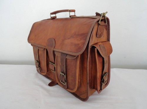 Neue braune herren ledertasche - neue,