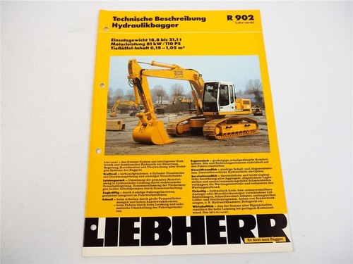 Prospekt liebherr 902 - prospekt, r