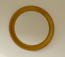 SPIEGEL RUND TEAKHOLZ DÄNEMARK