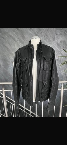 Rare hugo boss lederjacke - -,