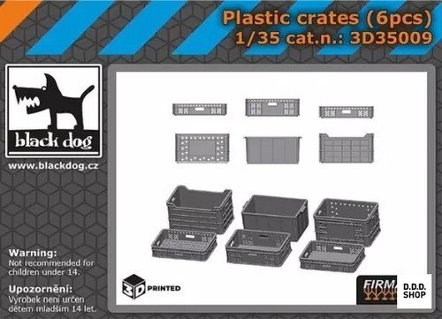 Plastikkiste set garage - 1/35,