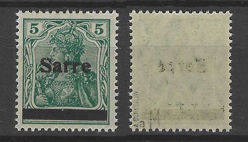Saar interessante 5pf - saar,,