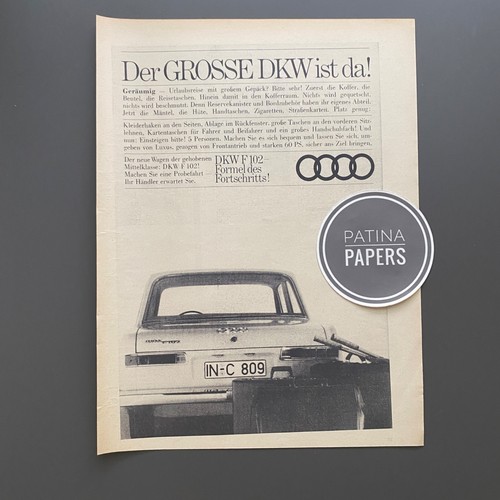 1964 der grosse dkw ist - der, da!