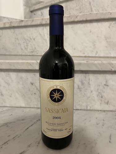 Sassicaia 2004 rarität - sassicaia,