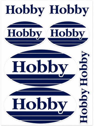 Satz aufkleber hobby - satz,