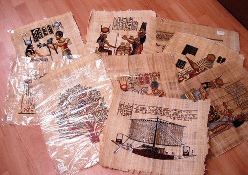 ägyptisches papyrus bild - Ägyptisches, papyrus-bild