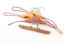 4 x alte Kleiderbügel Klapp