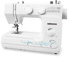 Nähmaschine Freiarm Einfädelautomatik Nählicht Fußpedal Medion MD 18205 -DEFEKT-