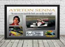 Ayrton Senna signiertes