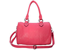 LaGeNLoOk Edle Boutique Bowling Tasche Handtasche Schultertasche rot 32 x 24 cm