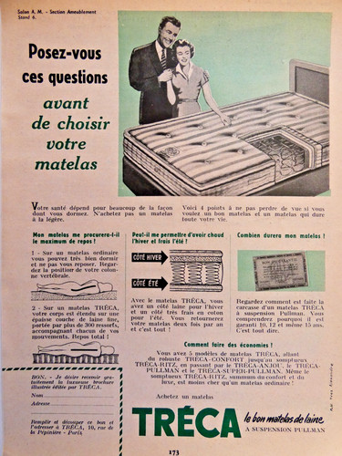 Pressewerbung 1953 tréca - pressewerbung,