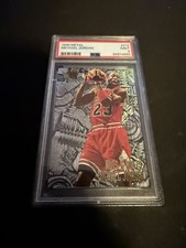 Fleer Metal 1995 Michael Jordan #212 PSA 9 Chicago Bulls