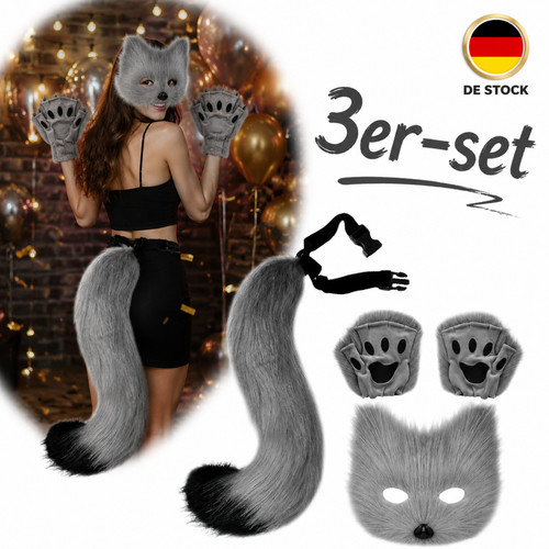 Fuchs maske schwanz - maske,