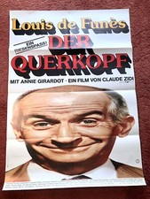 Der Querkopf Kinoplakat Poster A1, Louis de Funes, Annie Girardot, Zidi
