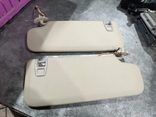 Original Opel Insignia A G08 Sonnenblende Sonnenschutz beleuchtet Set Beige