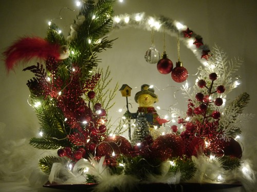 Adventsgesteck