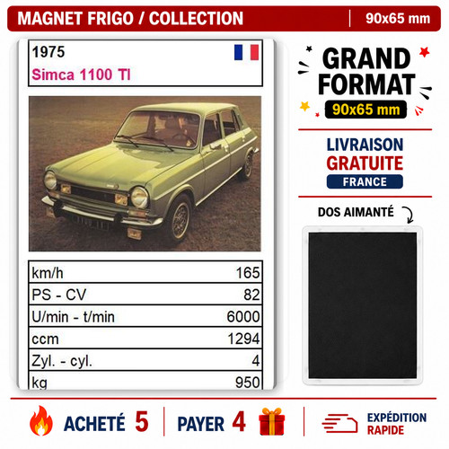 Kühlschrankmagnet simca 1100 - simca,