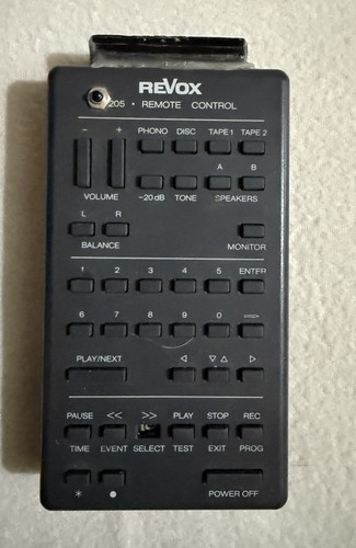 Revox b205 fernbedienung - revox,