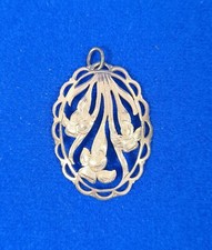 Anhänger Silber 835 Blüten